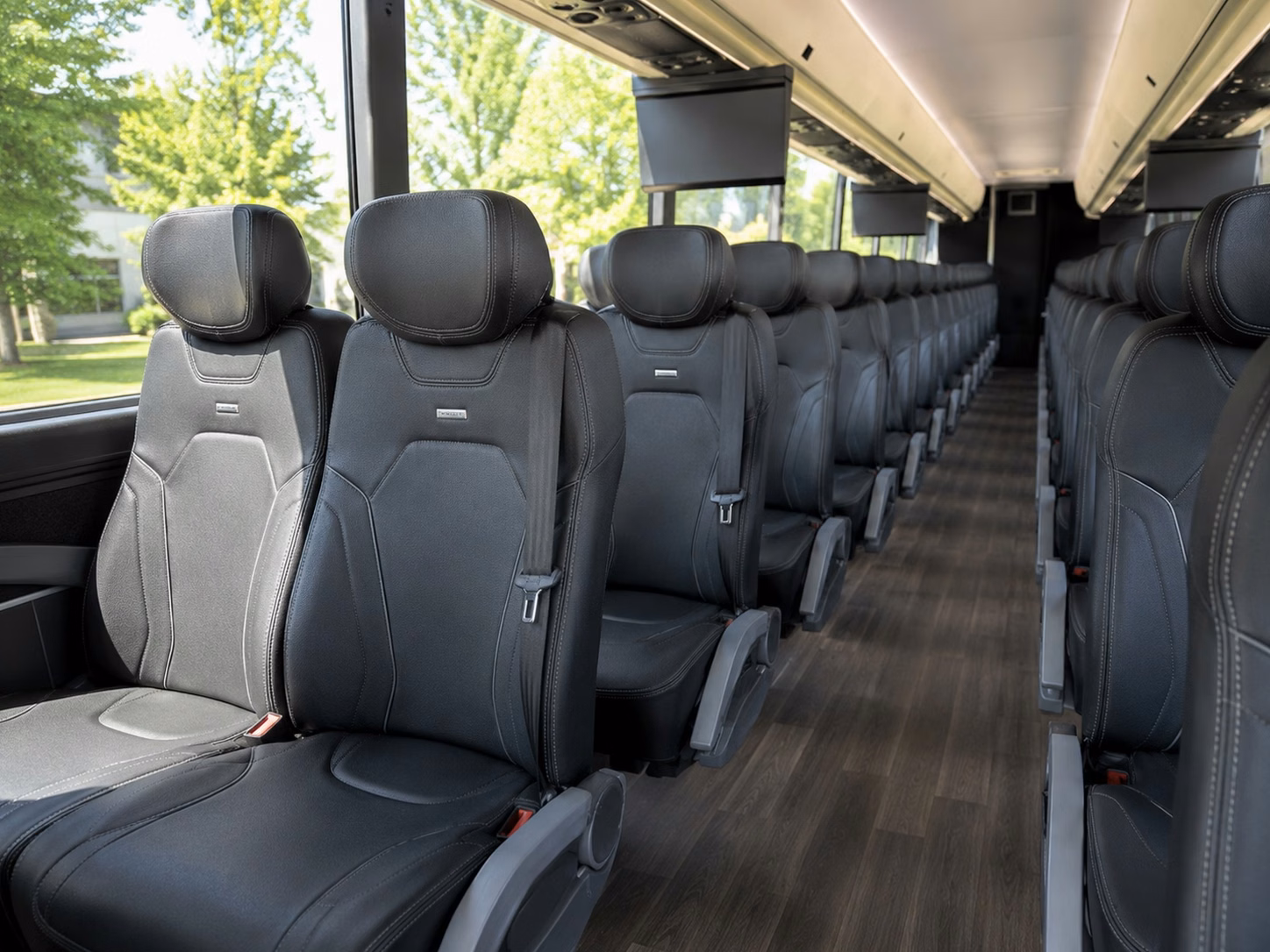 shuttle buses for fresno wedding guests staying at downtown hotels
