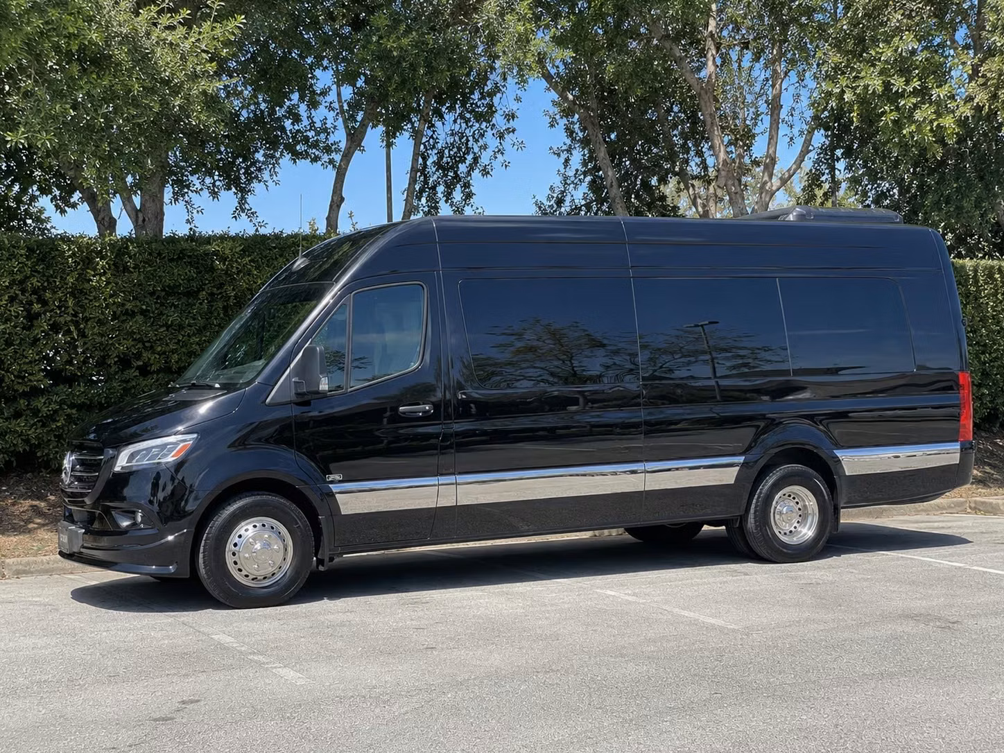 sprinter van with driver